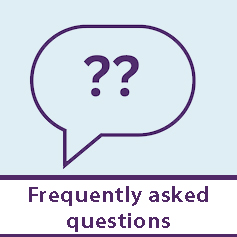image with link to frequently asked questions