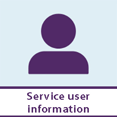 image with link to service user information
